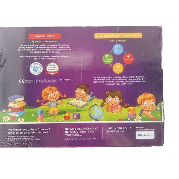 Einstein Box for 1 Year Old Boys/Girls Learning & Educational Toys & Games NEW - Picture 4 of 6